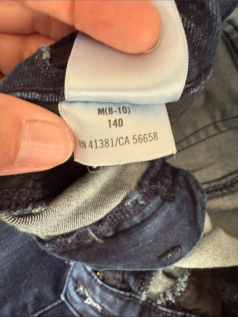 Ralph Lauren Slim Fit Jeans in Dark Blue Denim